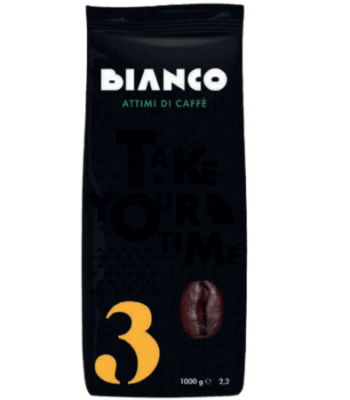 Bianco N°3 – café en grains Arabica Robusta"