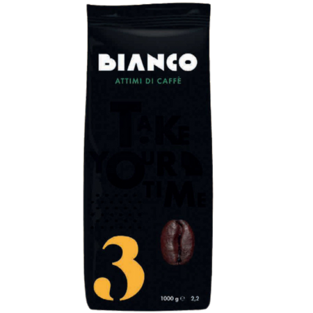 Bianco N°3 – café en grains Arabica Robusta"