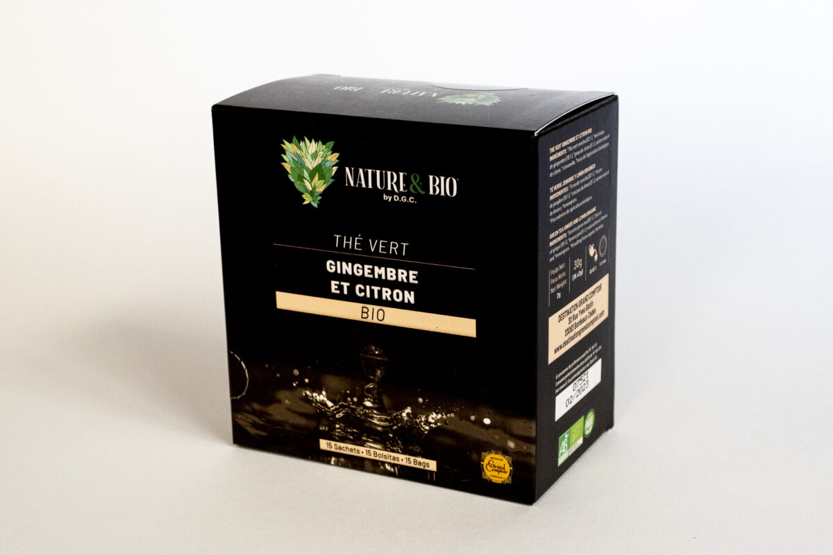 Thé vert citron gingembre – Image 1